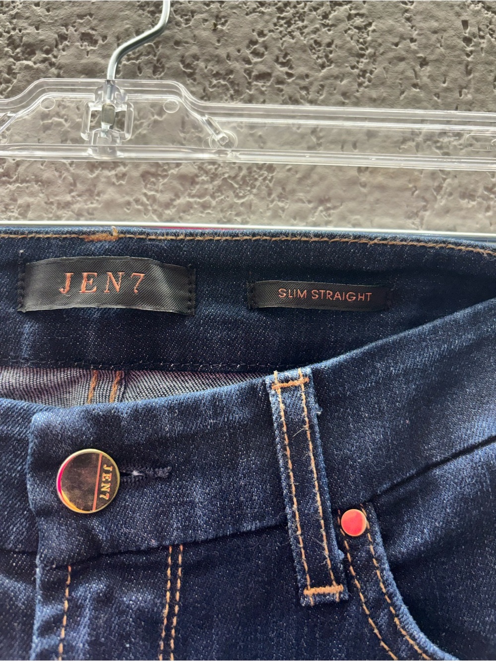 Slim Women's Dark Blue Jeans - Unbranded - Picture 2 of 8
